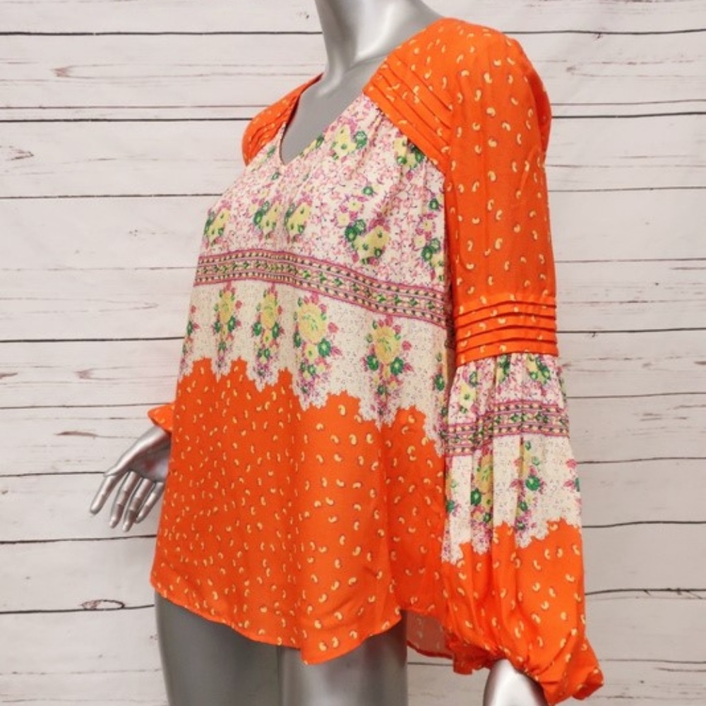 Maeve Anthropologie Peasant Top Ceresco - Picture 3 of 7